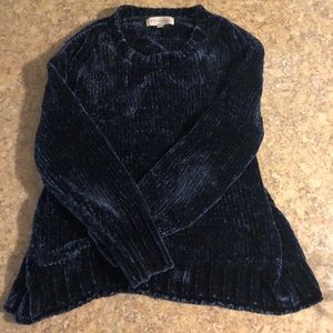 Midnight Blue Philosophy Sweater Size M